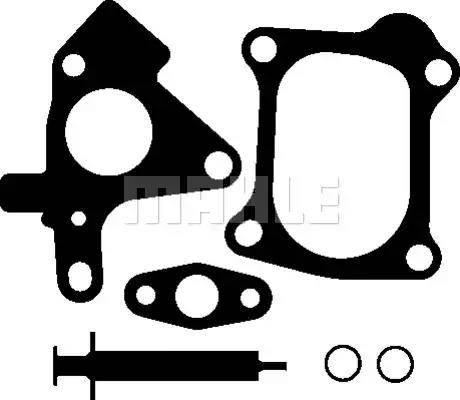 MAHLE 021 TA 18074 000 - Mounting Kit, charger autospares.lv