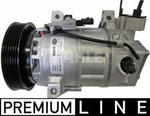 MAHLE ACP 924 000P - Compressor, air conditioning autospares.lv