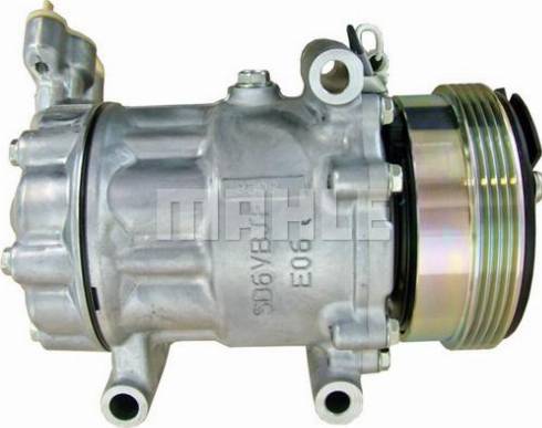 MAHLE ACP 1252 000P - Compressor, air conditioning autospares.lv