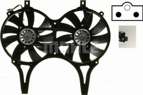 MAHLE CFF 26 000S - Fan, radiator autospares.lv