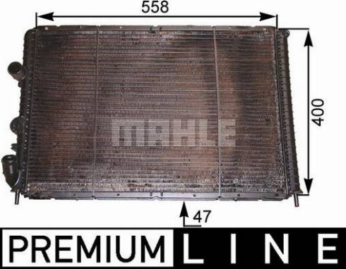 MAHLE CR 2203 000P - Radiator, engine cooling autospares.lv