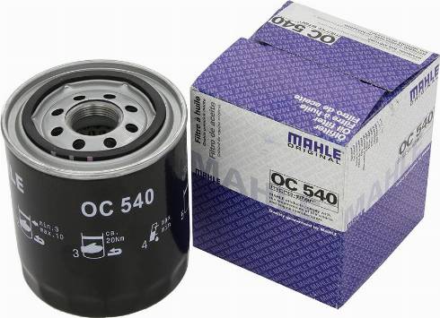 MAHLE OC 540 A - Oil Filter autospares.lv