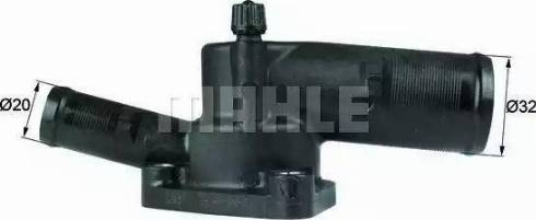 MAHLE TI 41 89D - Coolant thermostat / housing autospares.lv