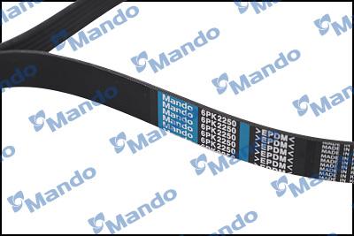 Mando MB6PK2250 - V-Ribbed Belt autospares.lv