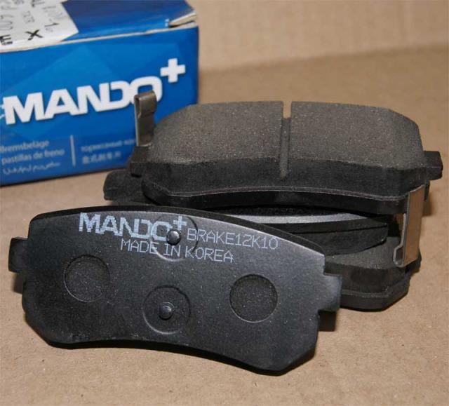 Mando MPH35 - Brake Pad Set, disc brake autospares.lv
