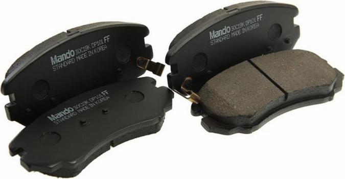 Mando MPH23 - Brake Pad Set, disc brake autospares.lv