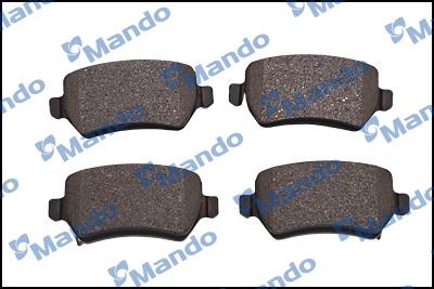 Mando MPK41 - Brake Pad Set, disc brake autospares.lv