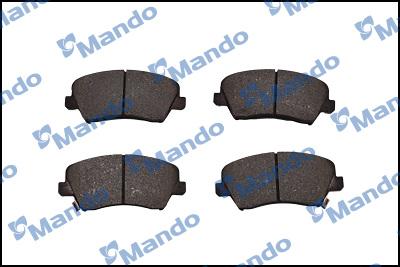 Mando MPK54 - Brake Pad Set, disc brake autospares.lv