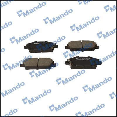 Mando MPO08NS - Brake Pad Set, disc brake autospares.lv