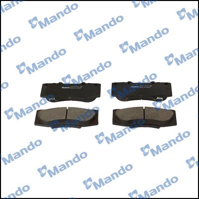 Mando MPT33NS - Brake Pad Set, disc brake autospares.lv