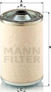 Mann-Filter BF 1018/1 - Fuel filter autospares.lv