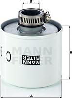 Mann-Filter C 9004 - Filter, crankcase breather autospares.lv