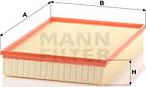 Mann-Filter C 4312/1 - Air Filter, engine autospares.lv