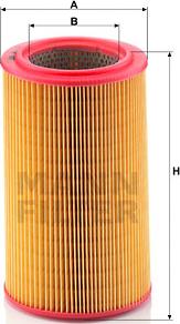 Mann-Filter C 15 104 - Air Filter, engine autospares.lv