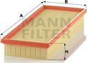 Mann-Filter C 39 160/1 - Air Filter, engine autospares.lv