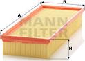 Mann-Filter C 39 161 - Air Filter, engine autospares.lv