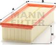 Mann-Filter C 35 154/1 - Air Filter, engine autospares.lv