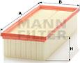 Mann-Filter C 35 154 - Air Filter, engine autospares.lv