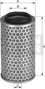 Mann-Filter C 36 1142 - Air Filter, engine autospares.lv