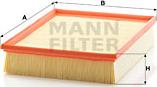 Mann-Filter C 30 195 - Air Filter, engine autospares.lv
