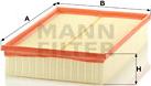 Mann-Filter C 30 189 - Air Filter, engine autospares.lv