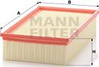 Mann-Filter C 31 195 - Air Filter, engine autospares.lv