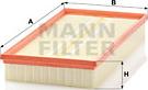 Mann-Filter C 37 153 - Air Filter, engine autospares.lv