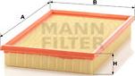 Mann-Filter C 2991/2 - Air Filter, engine autospares.lv