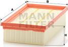 Mann-Filter C 2485/2 - Air Filter, engine autospares.lv