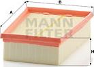 Mann-Filter C 2433/2 - Air Filter, engine autospares.lv