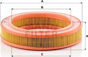 Mann-Filter C 2536 - Air Filter, engine autospares.lv