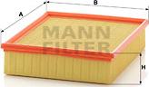 Mann-Filter C 26 151 - Air Filter, engine autospares.lv