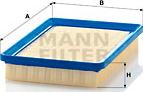 Mann-Filter C 2676 - Air Filter, engine autospares.lv