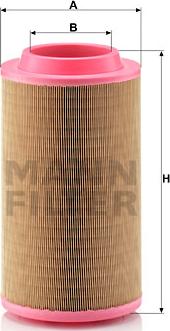 Mann-Filter C 23 610 - Air Filter, engine autospares.lv