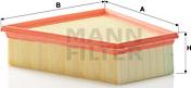 Mann-Filter C 2295/3 - Air Filter, engine autospares.lv