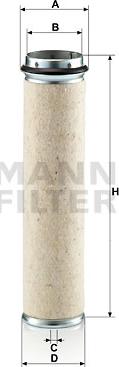 Mann-Filter CF 800 - Secondary Air Filter autospares.lv