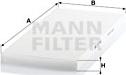 Mann-Filter CU 4594 - Filter, interior air autospares.lv
