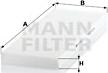 Mann-Filter CU 4151 - Filter, interior air autospares.lv