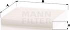 Mann-Filter CU 1919 - Filter, interior air autospares.lv