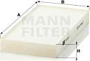 Mann-Filter CU 1811-2 - Filter, interior air autospares.lv