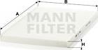 Mann-Filter CU 3562 - Filter, interior air autospares.lv