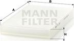 Mann-Filter CU 3192 - Filter, interior air autospares.lv