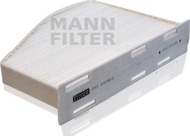 Mann-Filter CU 2939/2 - Filter, interior air autospares.lv