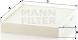 Mann-Filter CU 26 010 - Filter, interior air autospares.lv