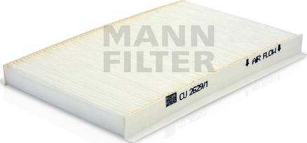 Mann-Filter CU 2629/1 - Filter, interior air autospares.lv