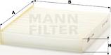 Mann-Filter CU 2145 - Filter, interior air autospares.lv