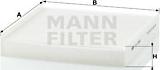 Mann-Filter CU 2245 - Filter, interior air autospares.lv