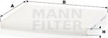 Mann-Filter CU 2243 - Filter, interior air autospares.lv