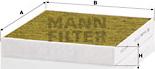 Mann-Filter FP 24 003 - Filter, interior air autospares.lv