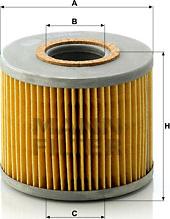 Mann-Filter H 1018/2 n - Oil Filter autospares.lv